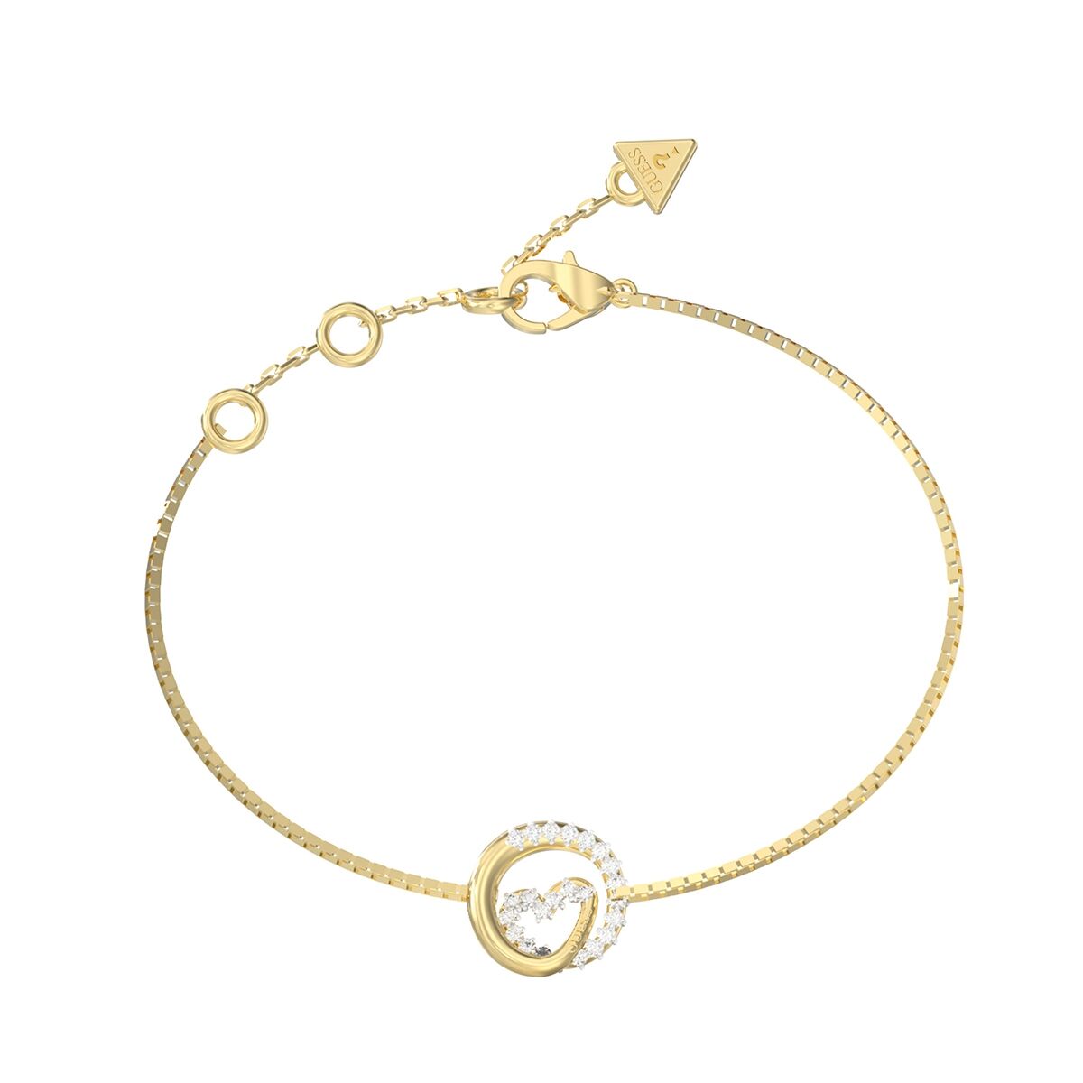 Damarmband Guess JUBB05527JWYGS Gyllene