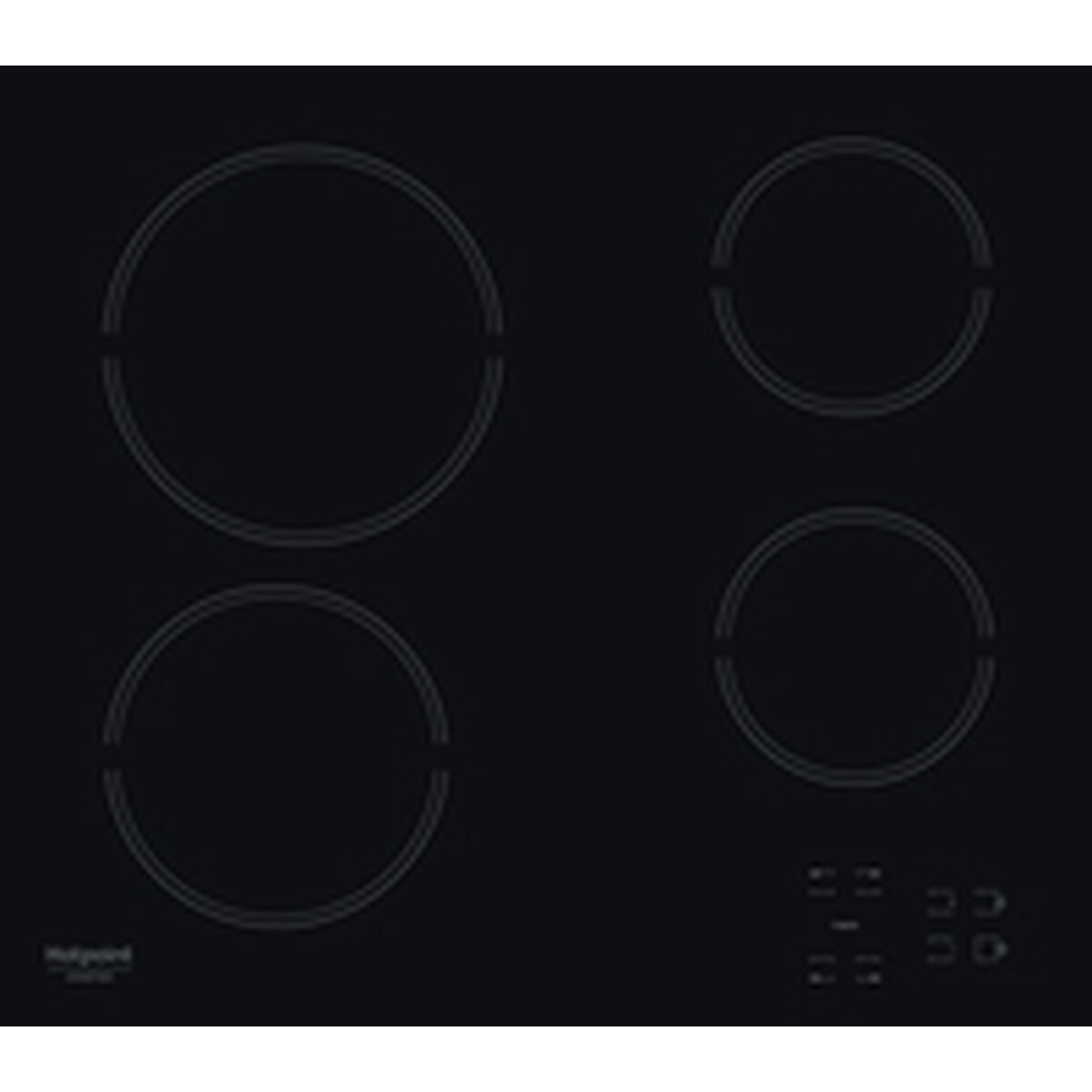 Induktionshäll Hotpoint 58 cm 6200 W - 3