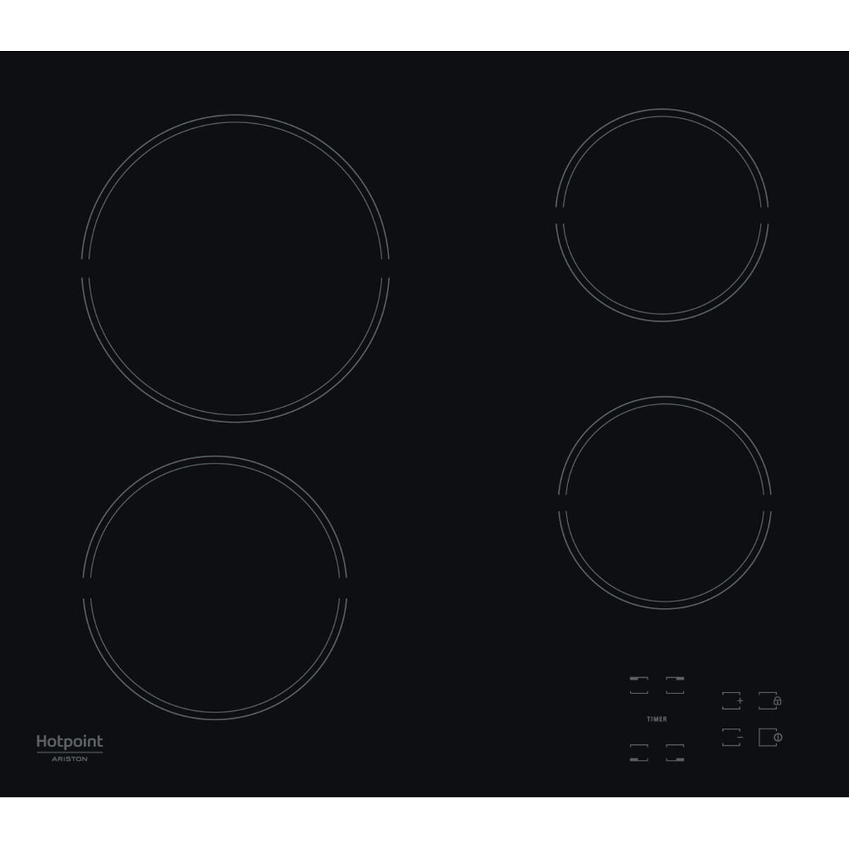 Induktionshäll Hotpoint 58 cm 6200 W - 2