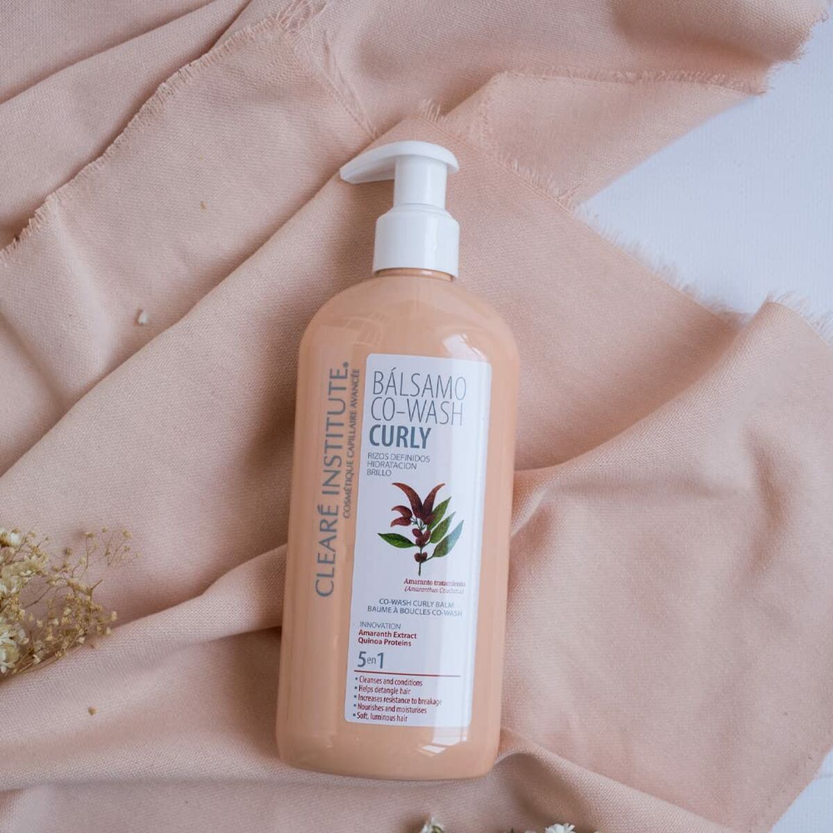 Lockdefinierande vätska Clearé Institute Wash Curly 300 ml - 4