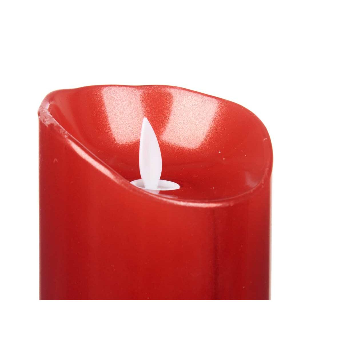 LED Ljus Acorde L-Y8025-YBH-R Röd 8 x 8 x 25 cm (12 antal) - 5
