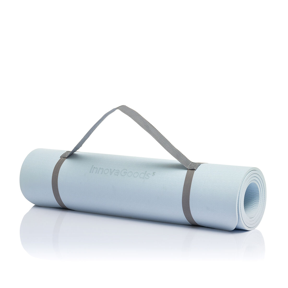 Halkfri yogamatta med positionslinjer och träningsanvisningar Asamat InnovaGoods - 14