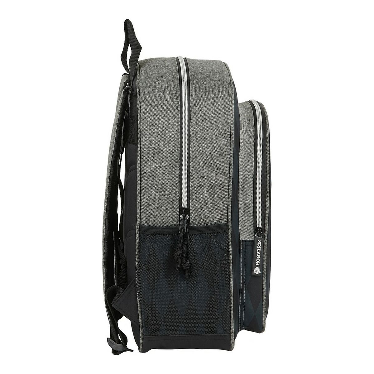 Skolryggsäck Hogwarts Harry Potter Hogwarts Svart Grå 12 L - 3
