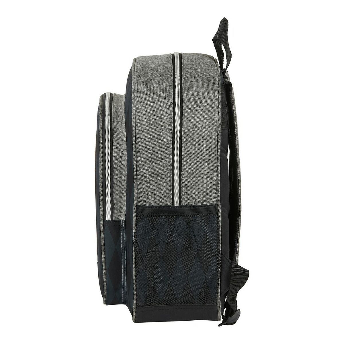 Skolryggsäck Hogwarts Harry Potter Hogwarts Svart Grå 12 L - 4