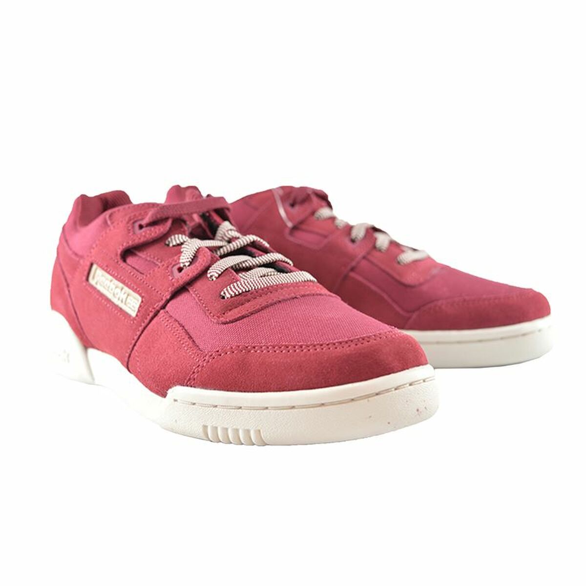 Sportskor Reebok Classic Workout Plus Utility Röd Unisex - 4