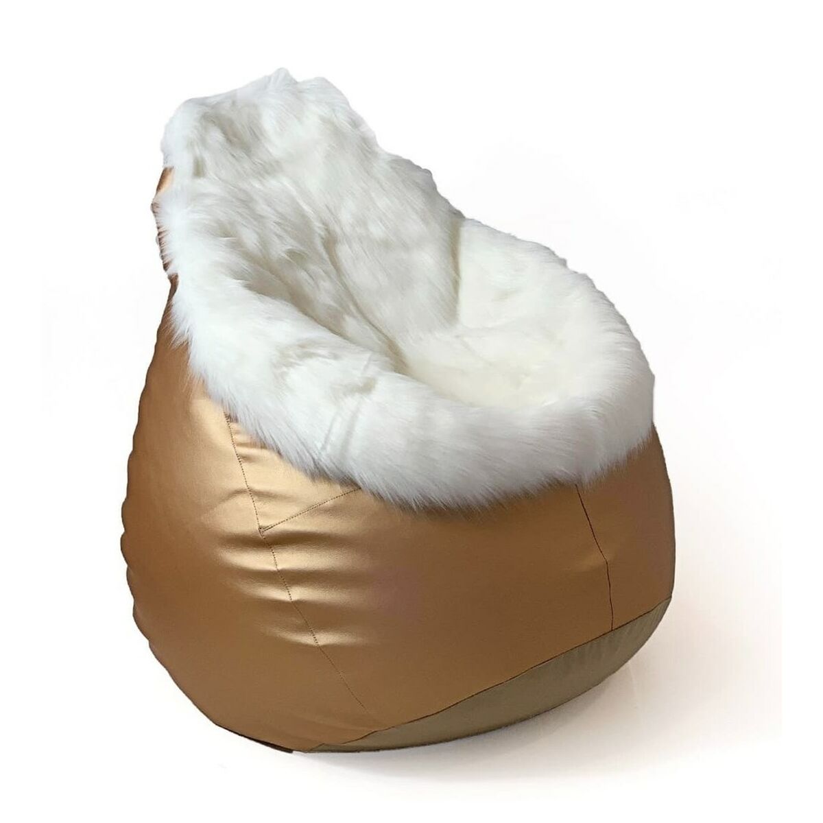Puff GO GIFT Vit Guld Oxford tejido antidesgarros - 3