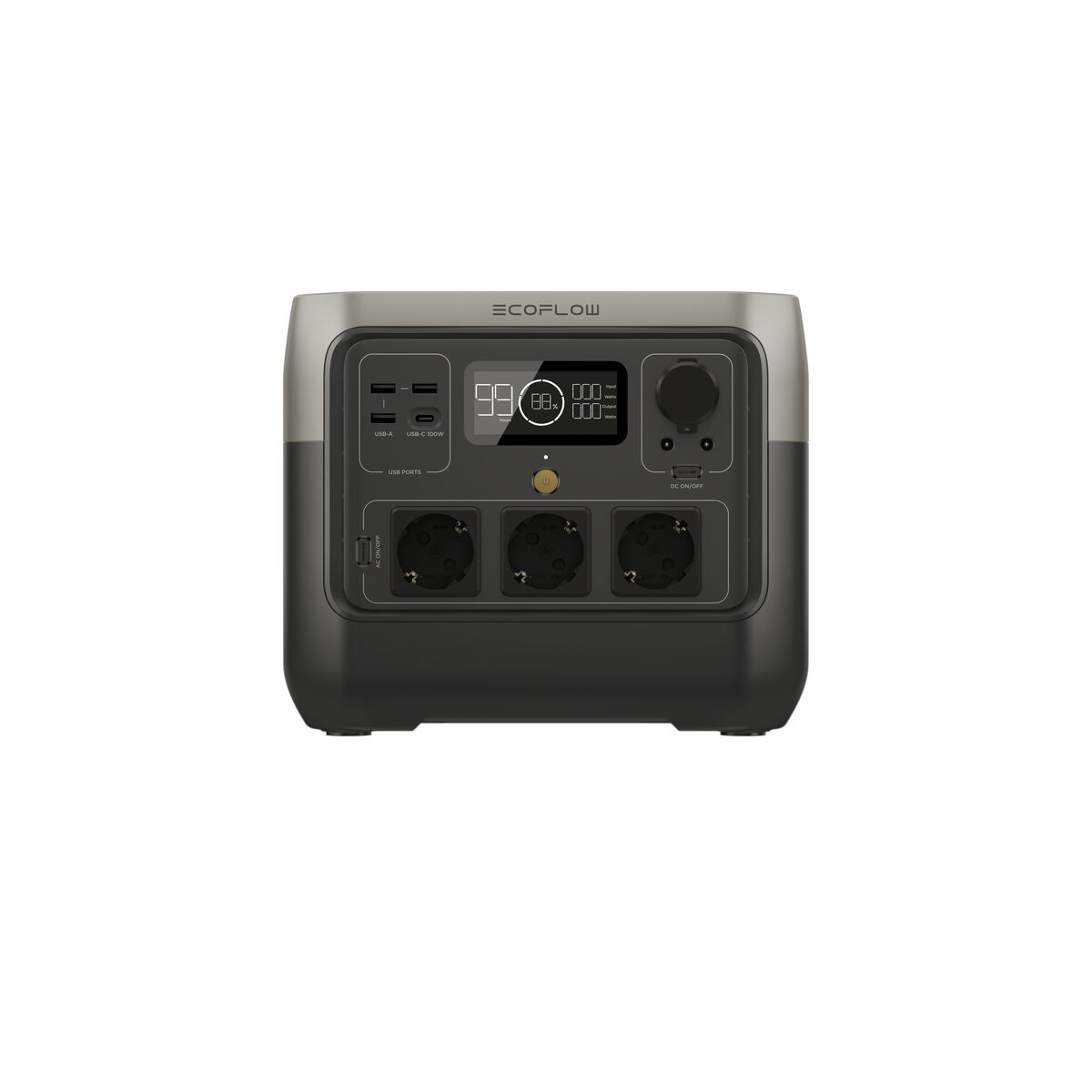 Bärbar solgenerator Ecoflow ZMR620-B-EU