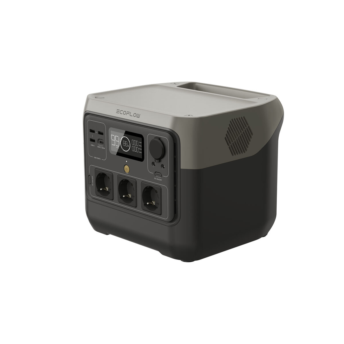 Bärbar solgenerator Ecoflow ZMR620-B-EU - 2