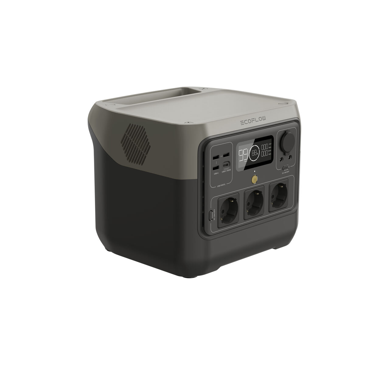 Bärbar solgenerator Ecoflow ZMR620-B-EU - 4