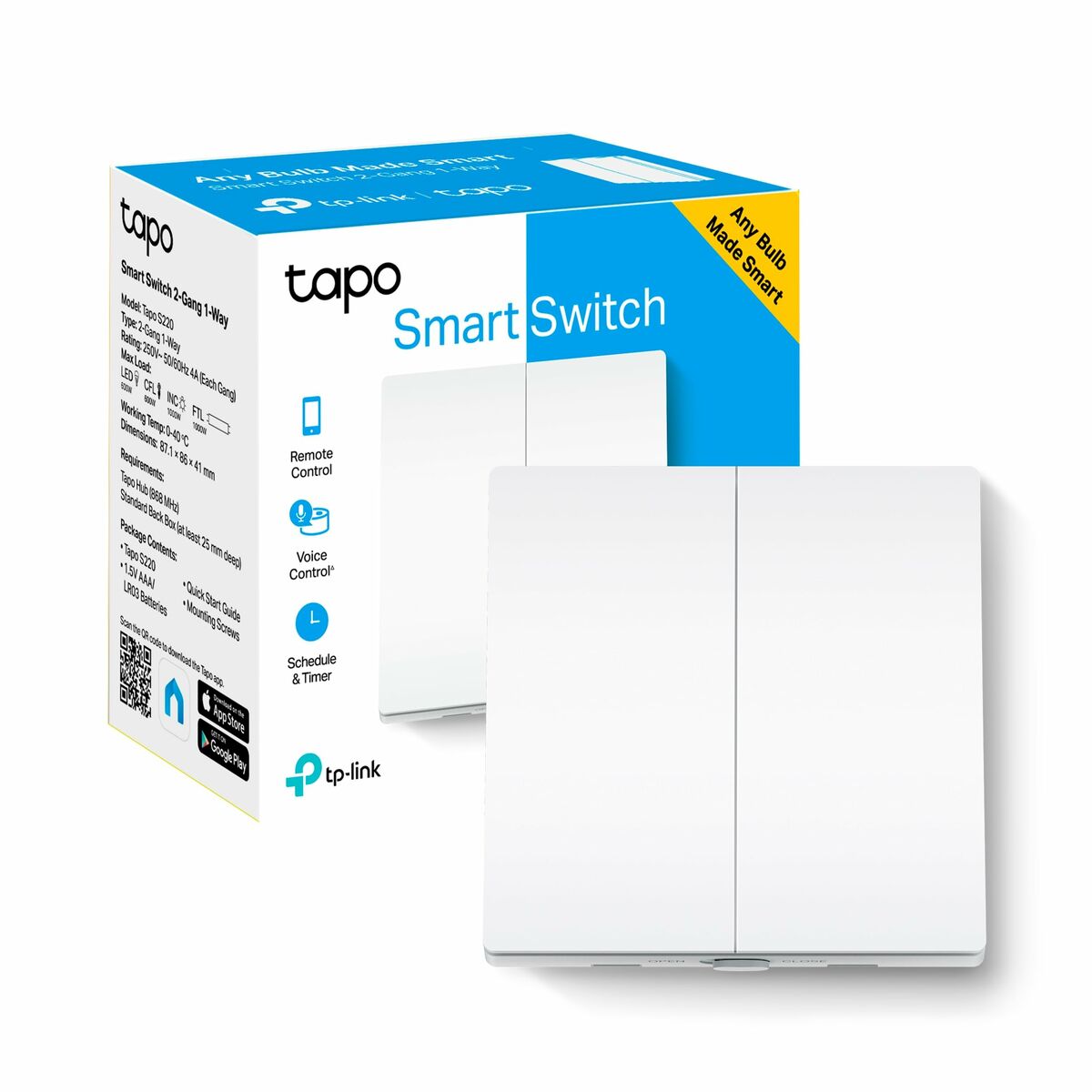 Smart strömbrytare TP-Link TAPOS220 - 2