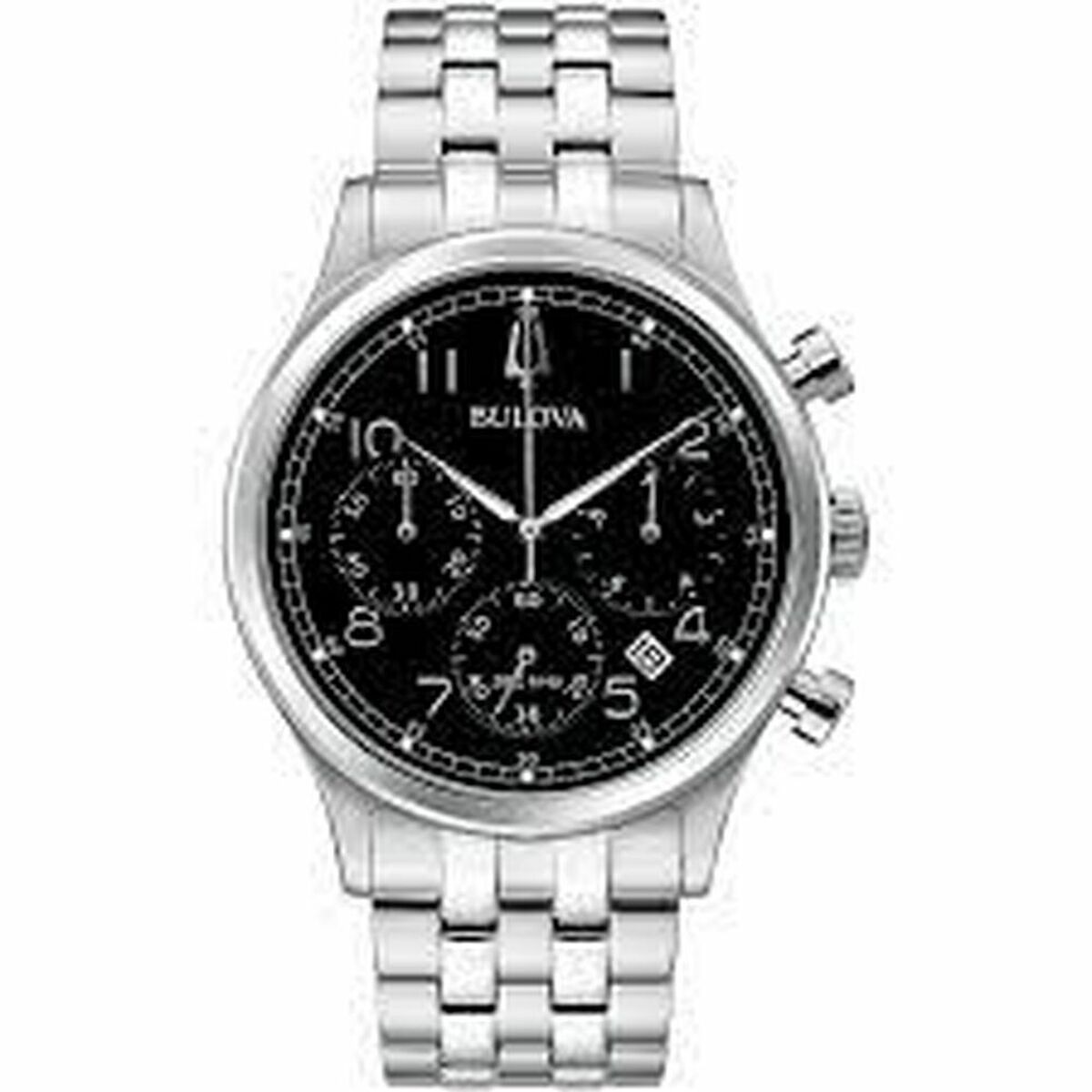 Herrklocka Bulova 96B357 Silvrig