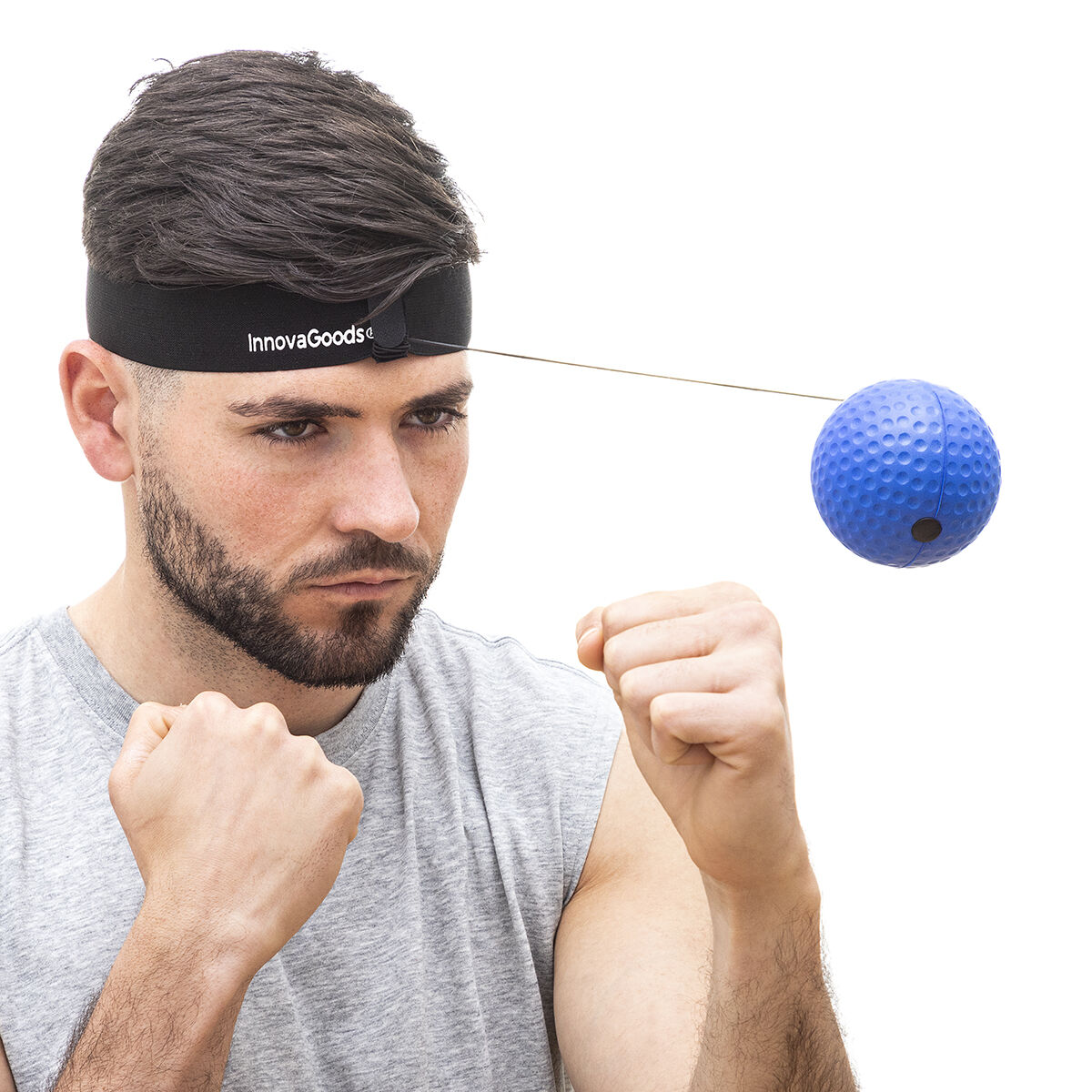 Uppsättning av träning och reflex bollar Balxing InnovaGoods - 16