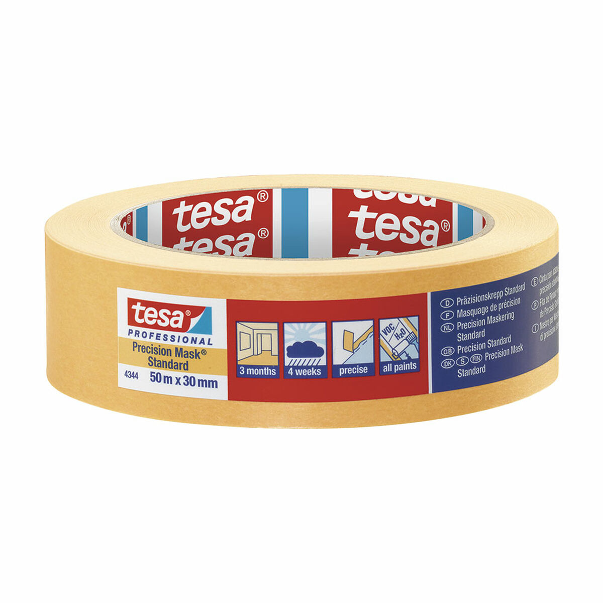 Självhäftande band TESA Precision mask standard (30 mm x 50 m) - 3