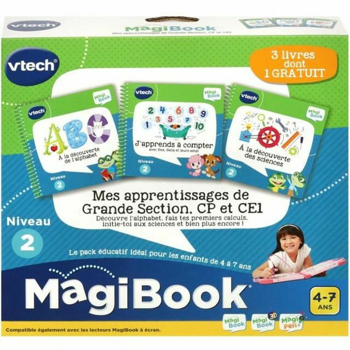 Interaktiv barnbok Vtech My learning in Grande Section - 2