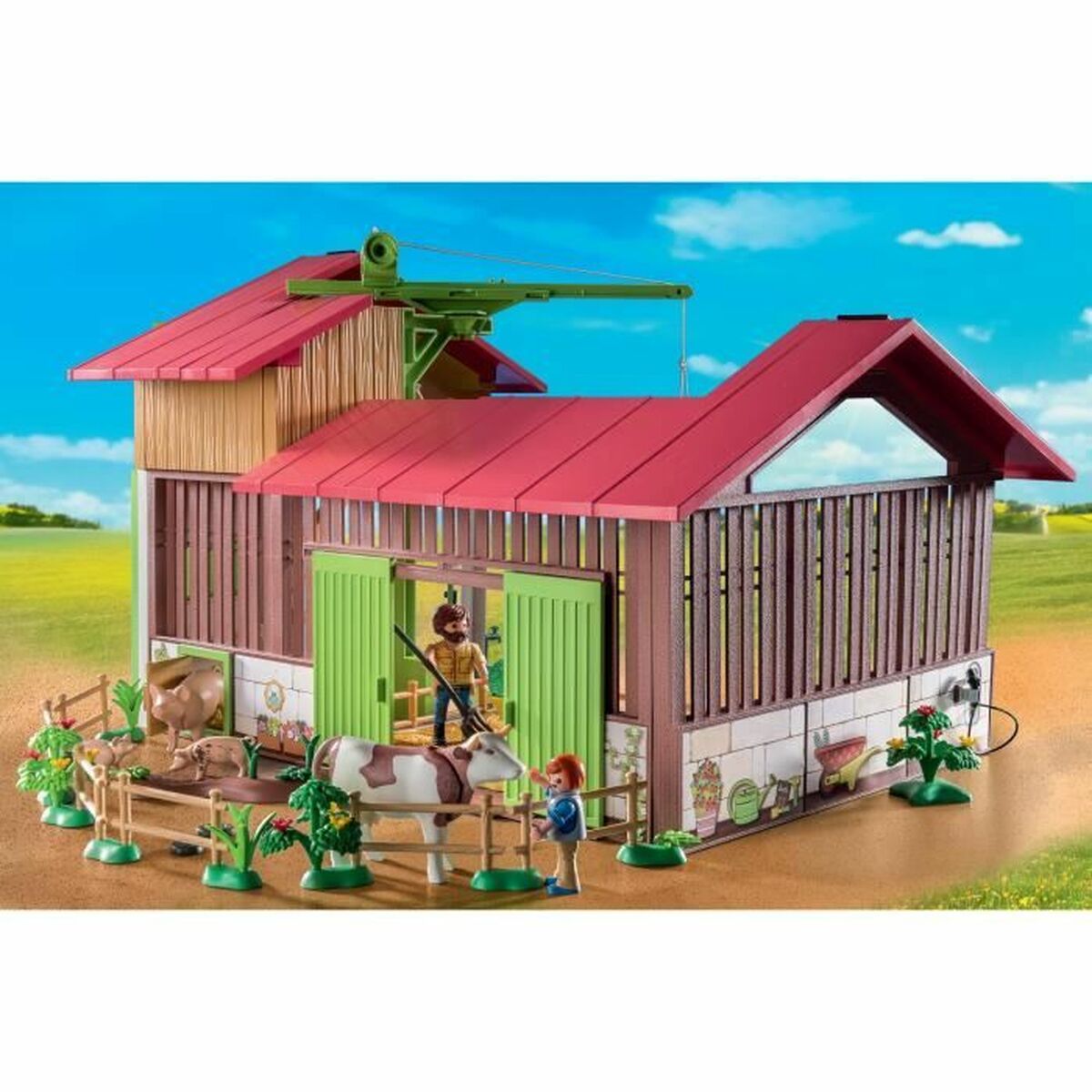 Leksakspaket Playmobil Country Plast - 11