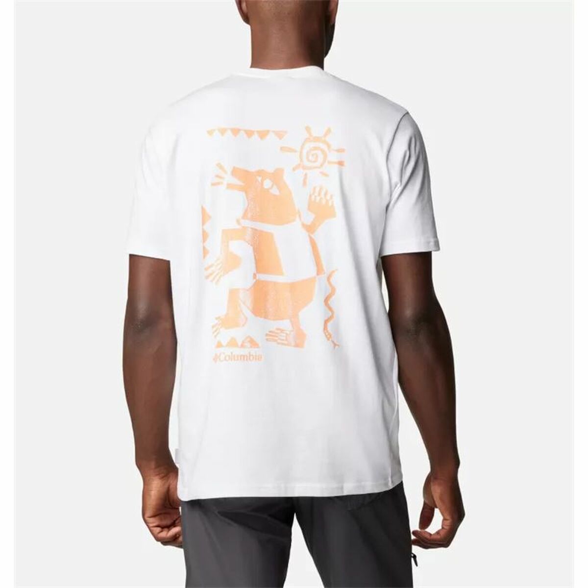 T-shirt med kortärm Herr Columbia Explorers Canyon™ Vit - 2