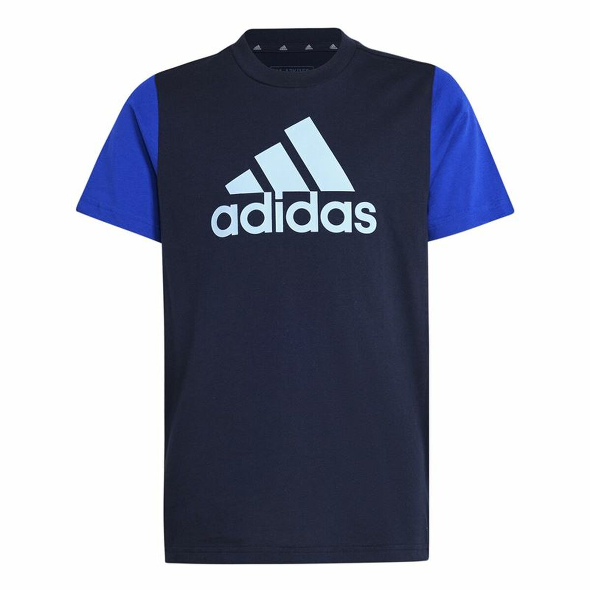 T-shirt med kortärm Barn Adidas Essentials Blå
