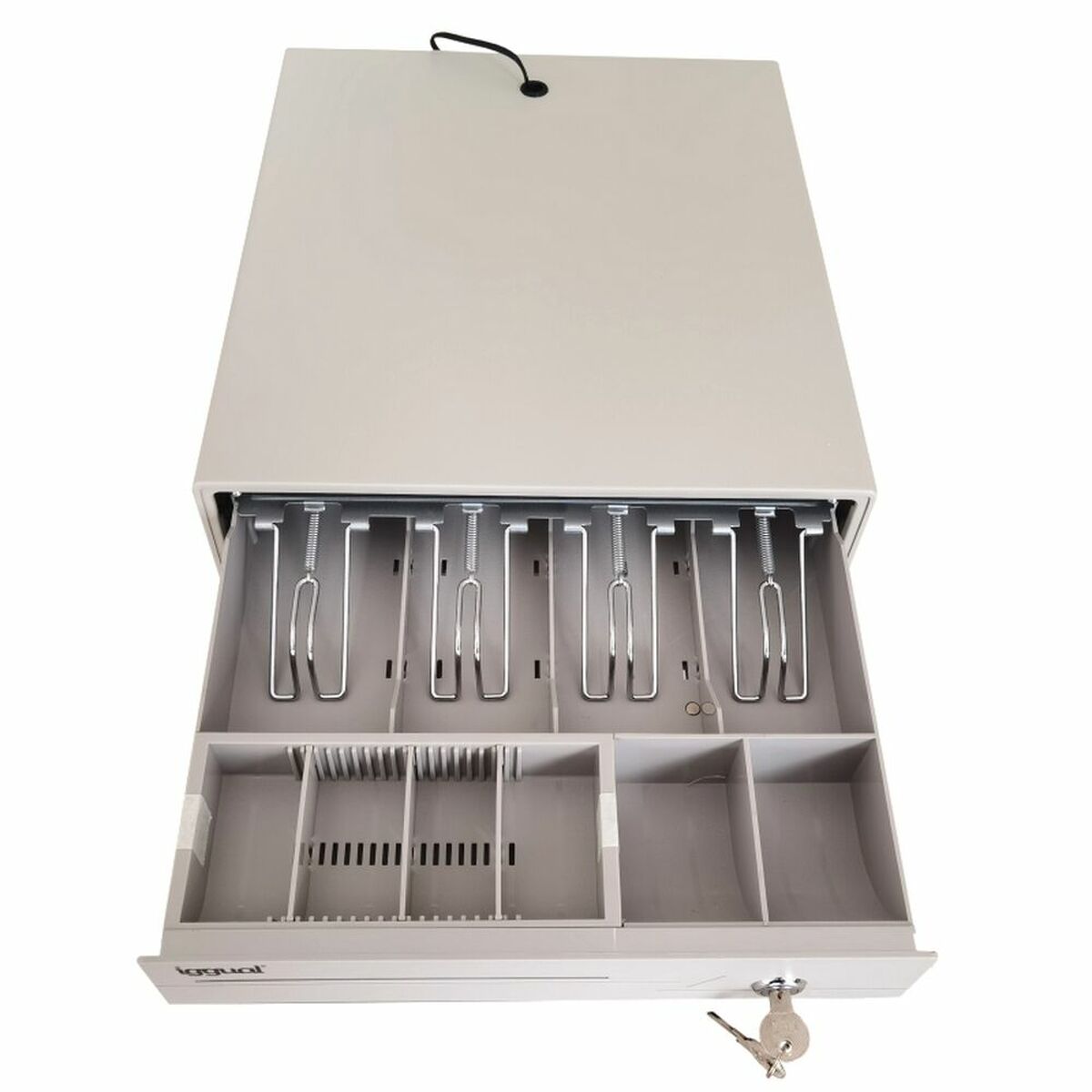 Kassalåda iggual IRON-1W IGG315316 41 cm Vit - 5