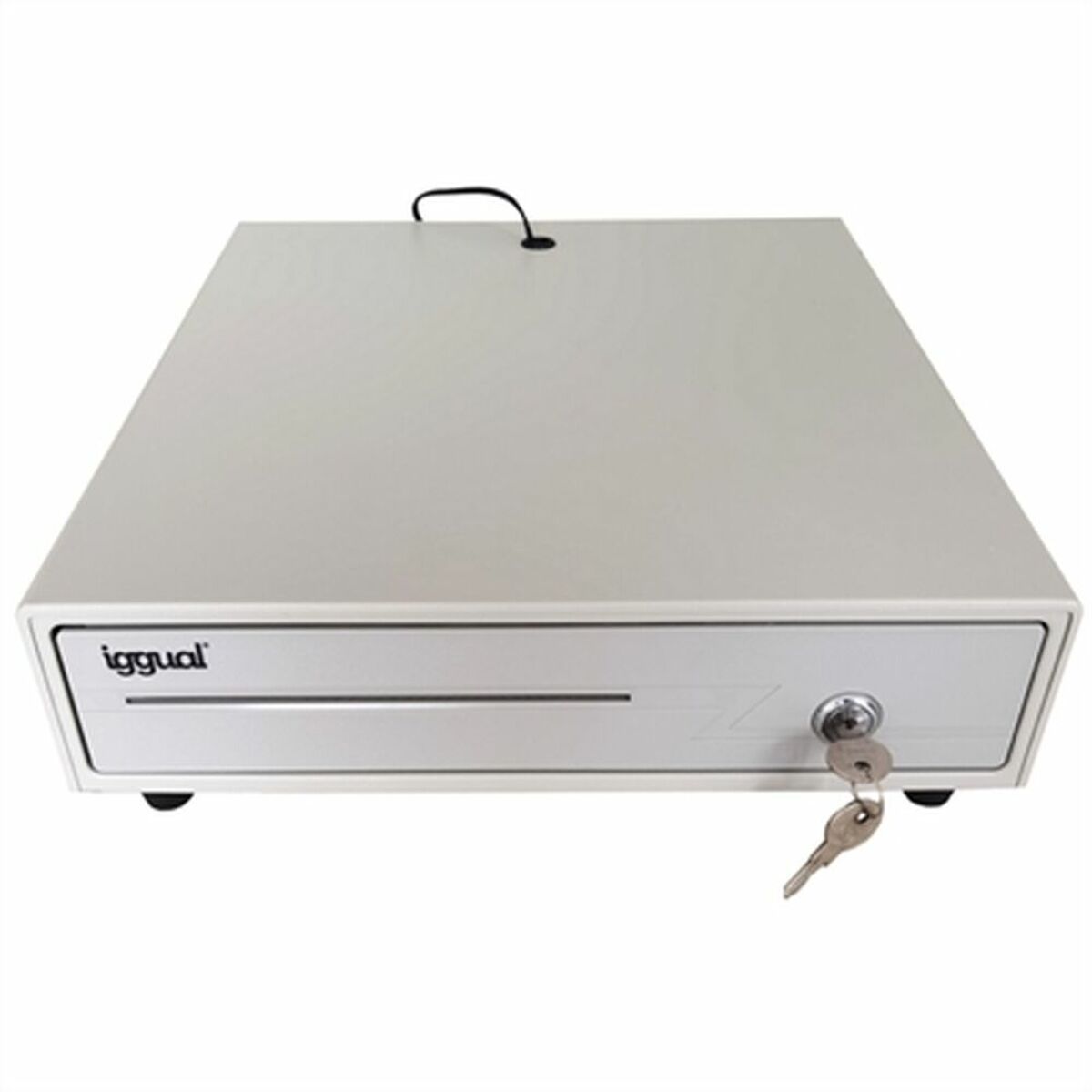 Kassalåda iggual IRON-1W IGG315316 41 cm Vit - 4