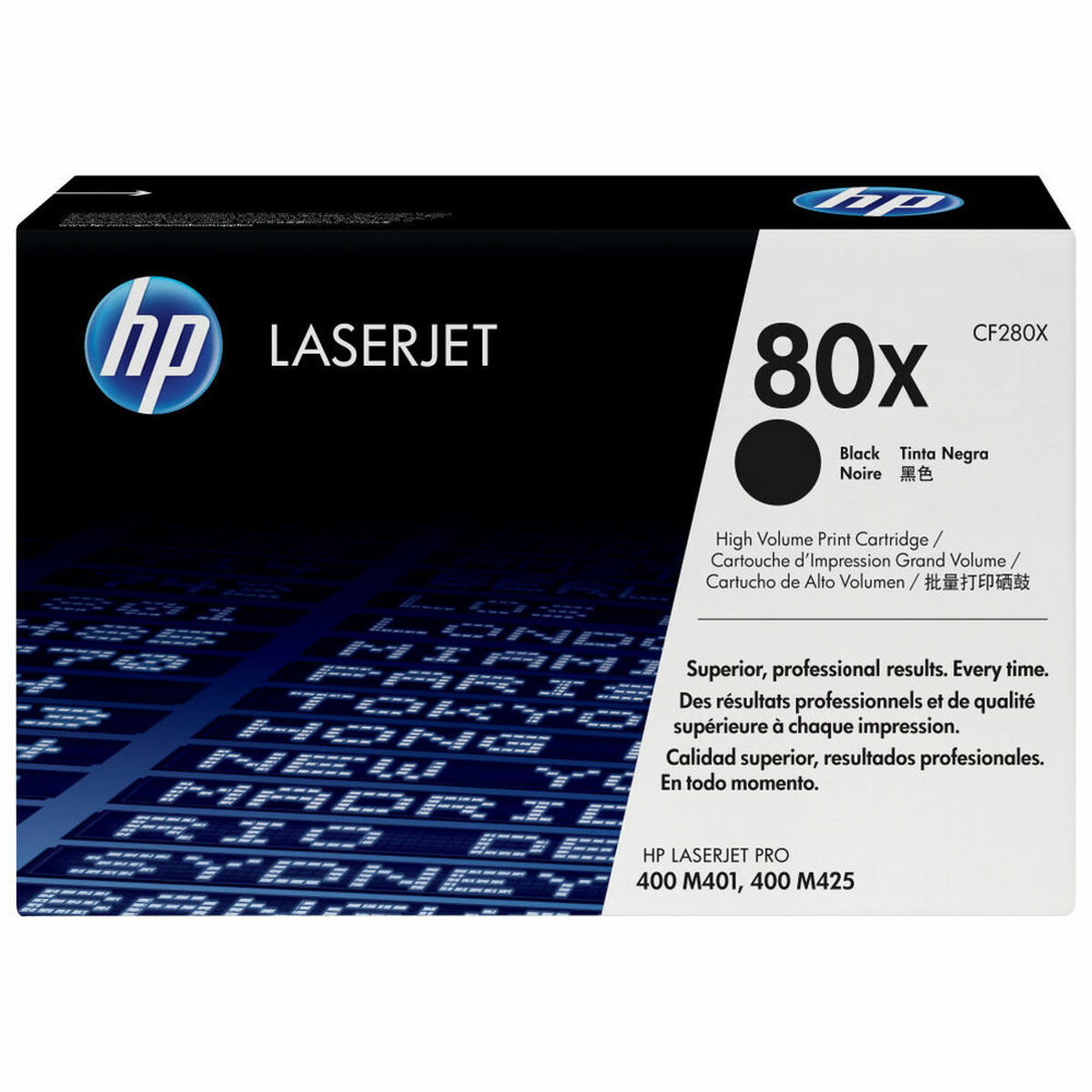 Toner HP 6800-4296 Svart