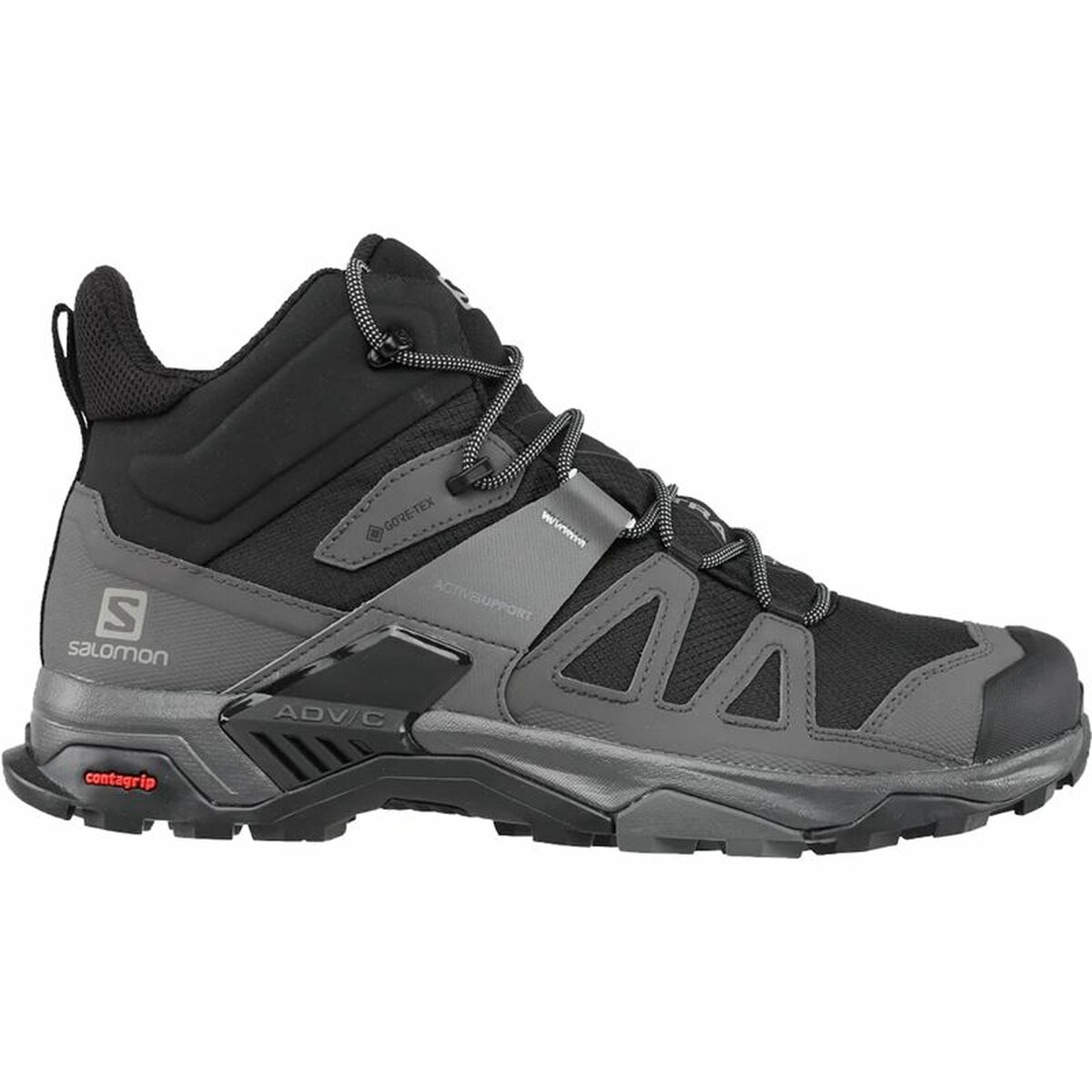 Vandring stövlar Salomon X Ultra 4 Mid Gore-Tex Svart
