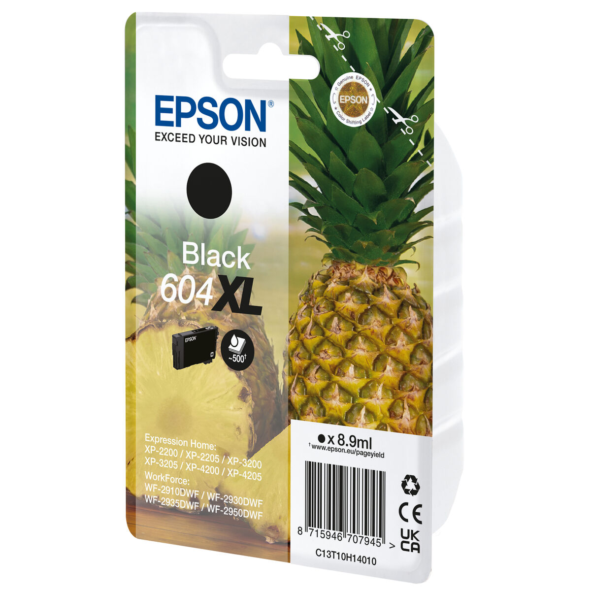 Original Bläckpatron Epson 604XL Svart