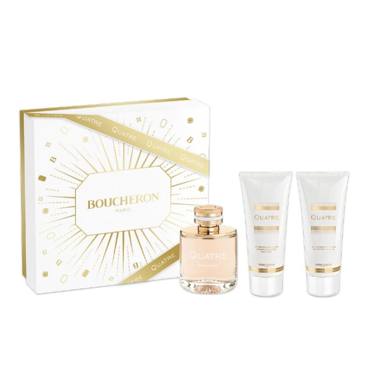 Parfymset Damer Boucheron QUATRE POUR FEMME 3 Delar - 2