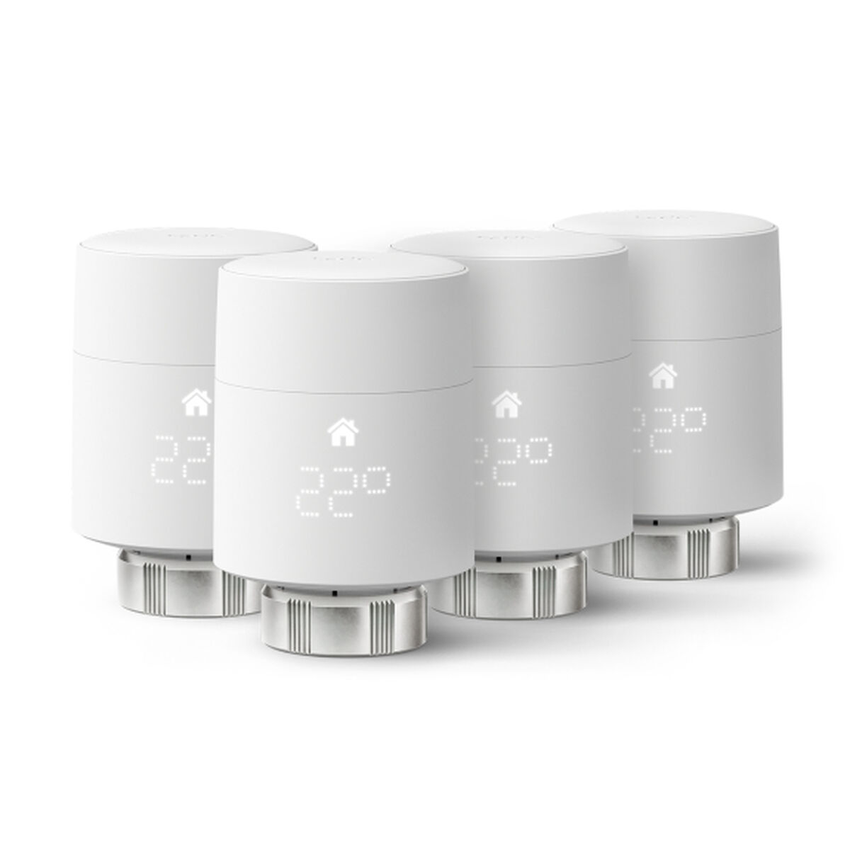 Programmeringsbar termostat Tado Smart Radiator Thermostat - Quattro Vit (4 antal)
