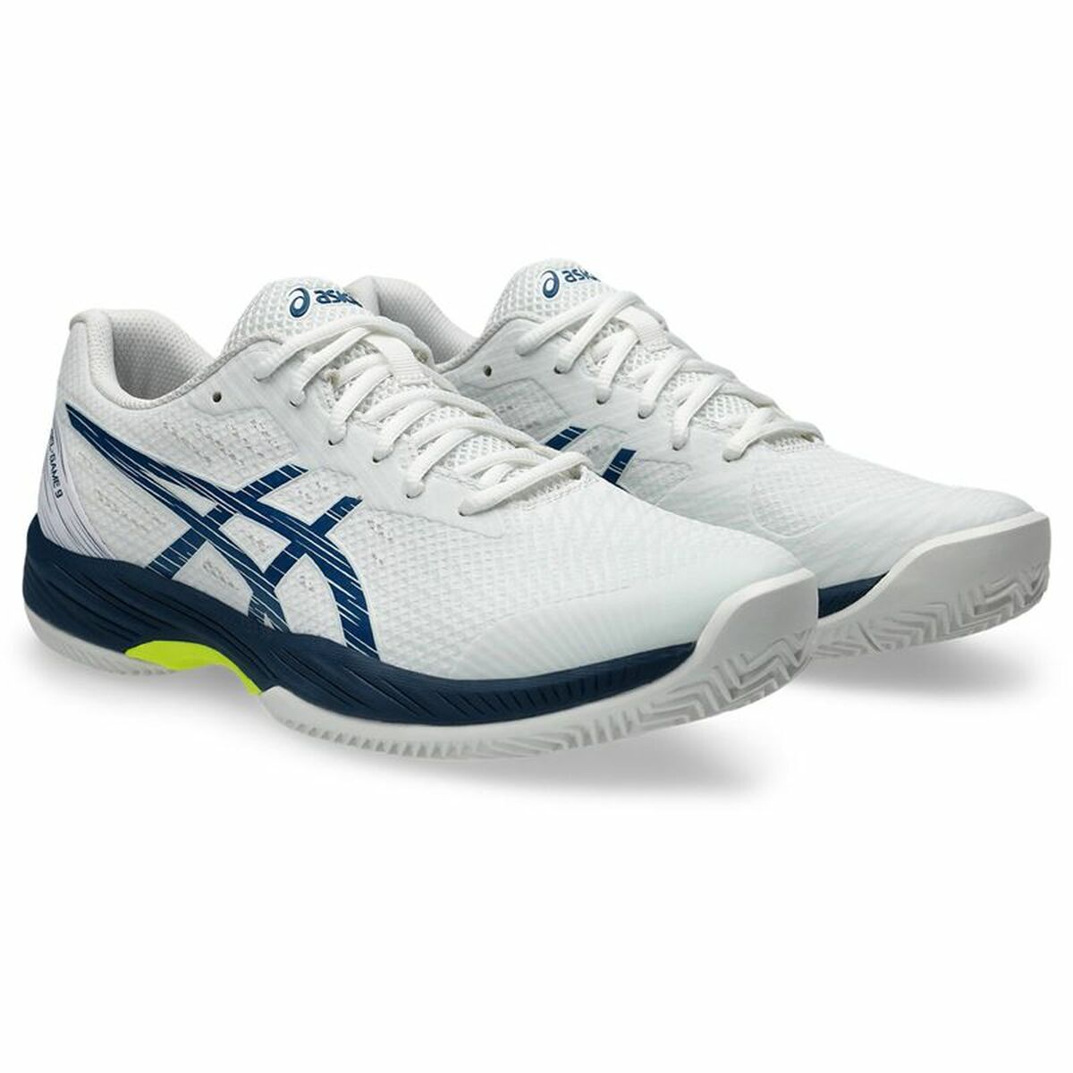 Tennisskor för herrar Asics Gel-Game 9 Clay/Oc Vit - 5