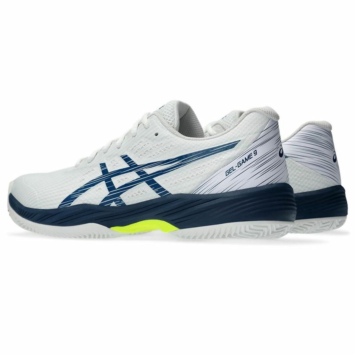 Tennisskor för herrar Asics Gel-Game 9 Clay/Oc Vit - 6