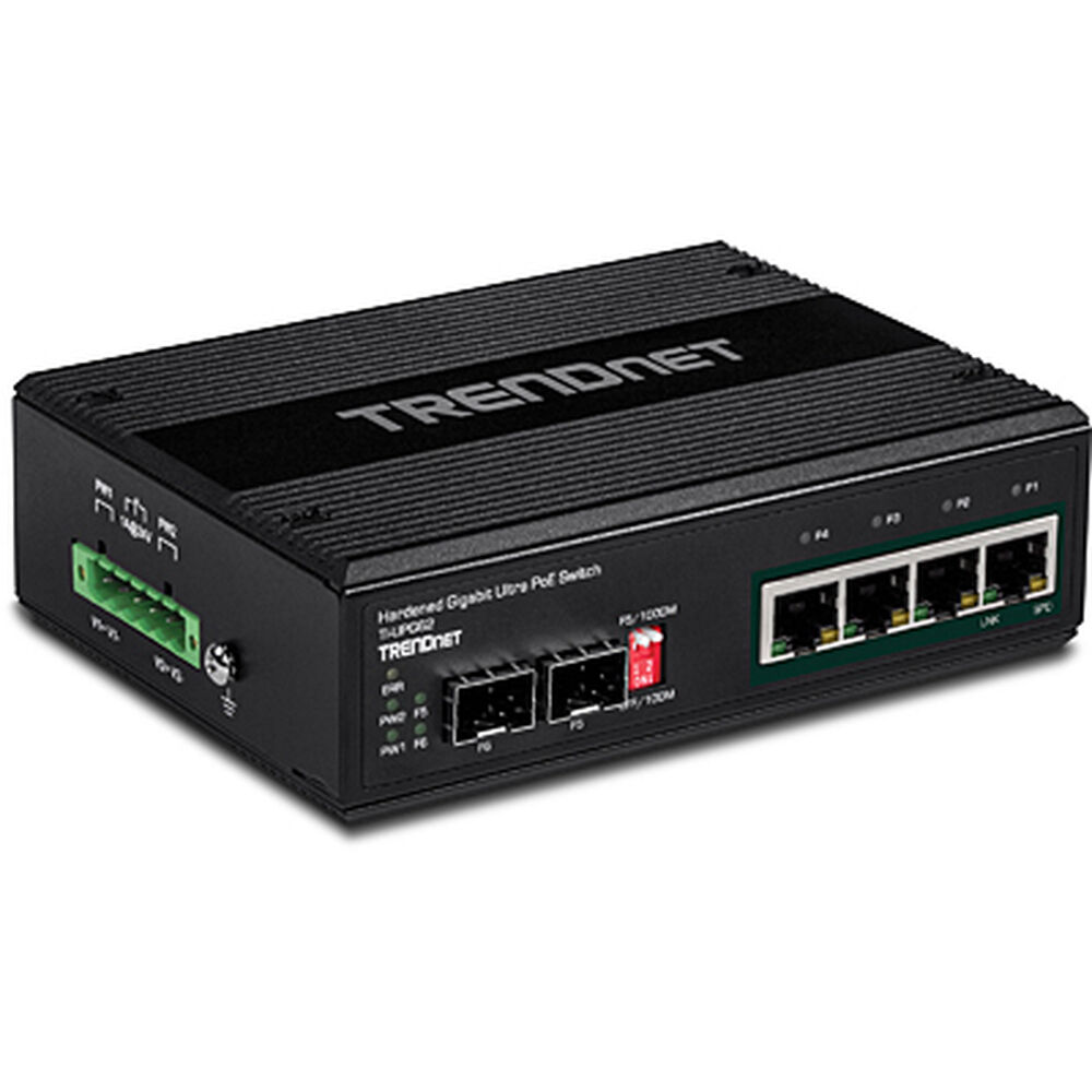Switch Trendnet TI-UPG62 RJ-45 SFP Svart - 4