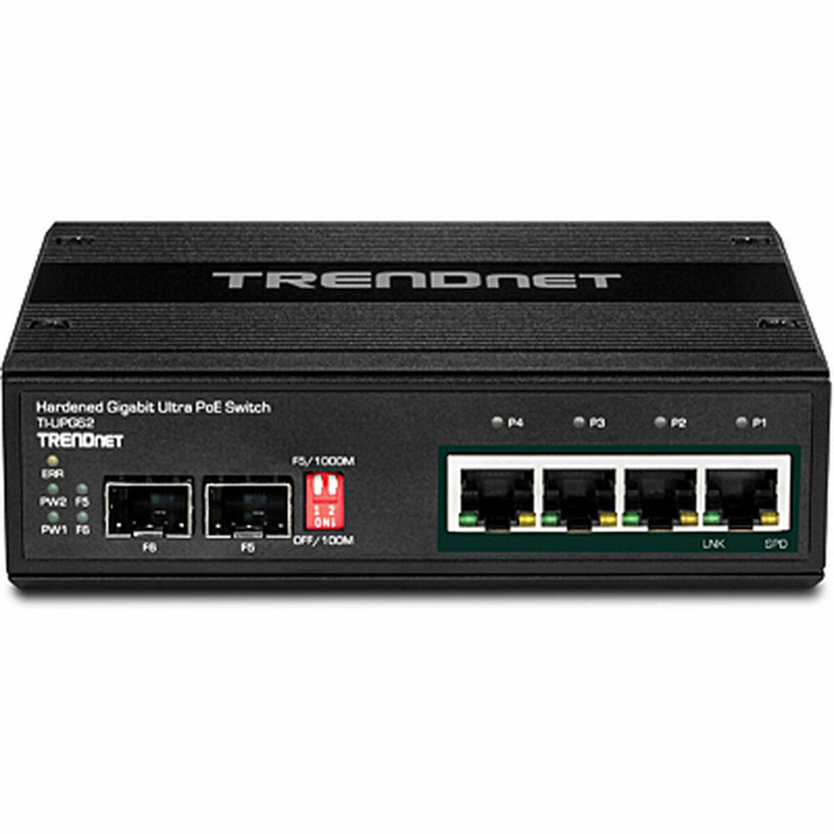 Switch Trendnet TI-UPG62 RJ-45 SFP Svart - 12