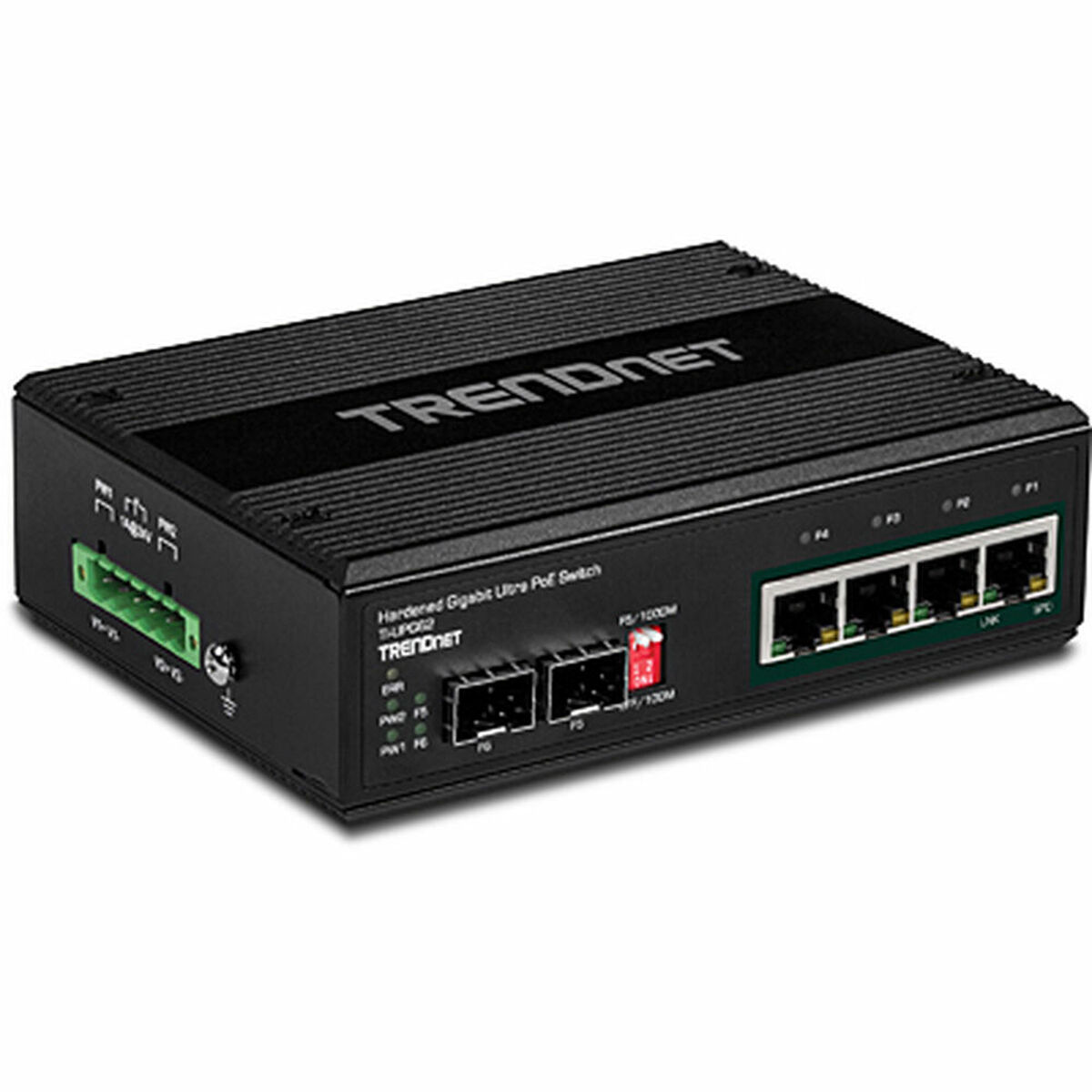 Switch Trendnet TI-UPG62 RJ-45 SFP Svart - 8
