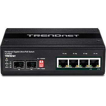 Switch Trendnet TI-UPG62 RJ-45 SFP Svart