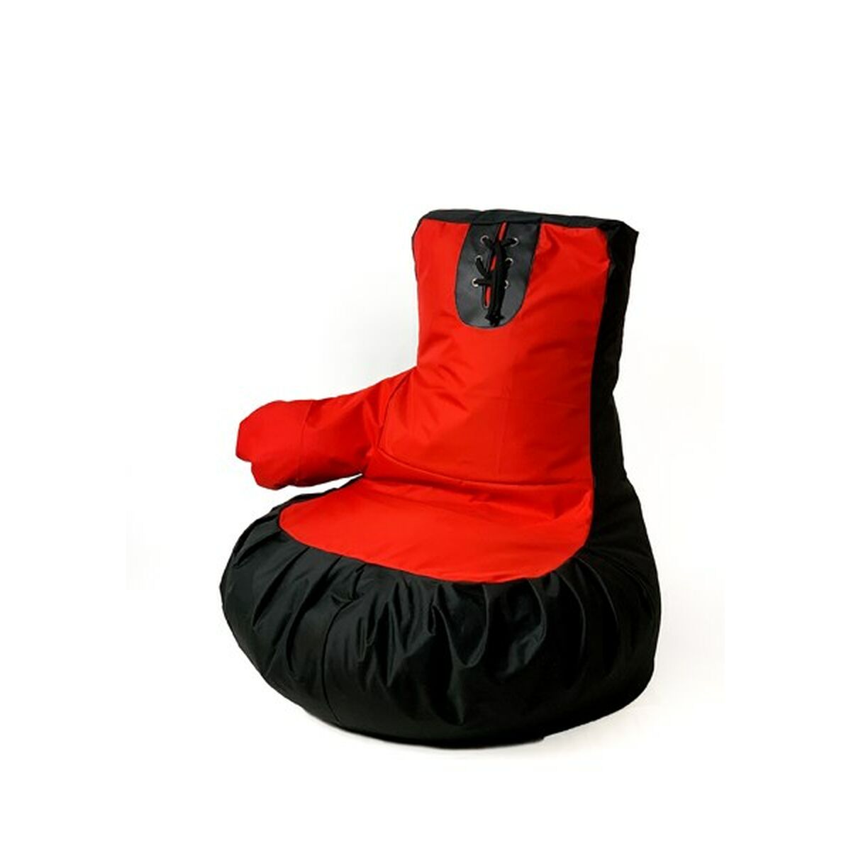 Puff GO GIFT Svart Röd Oxford Boxningshandskar 130 x 90 cm - 5