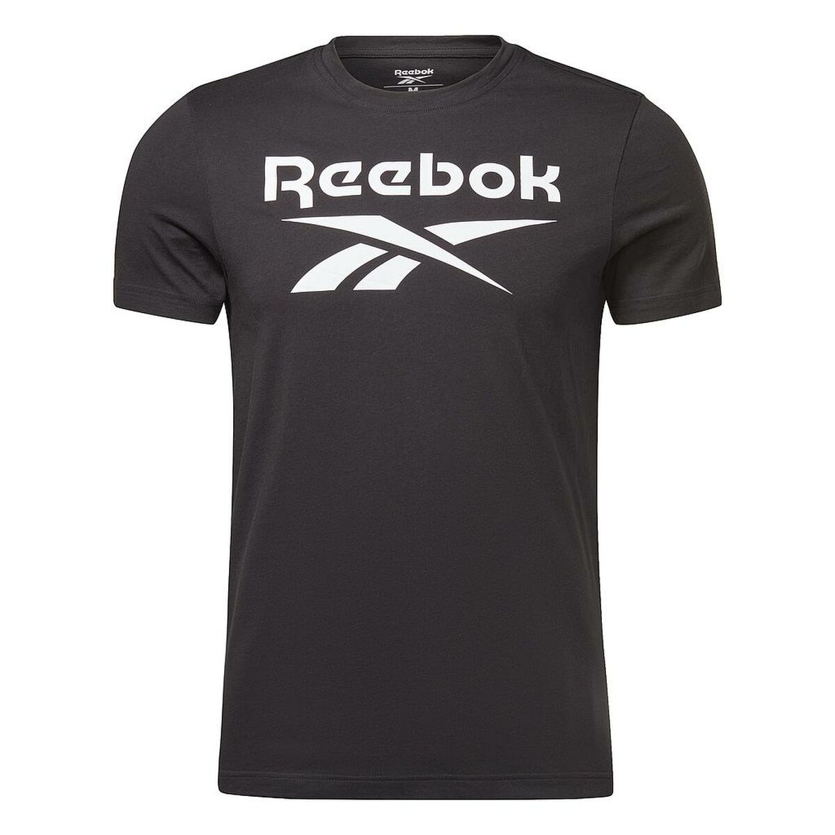 Sporttröja med ärmar Reebok BIG LOGO TEE HD4222 Svart - 3