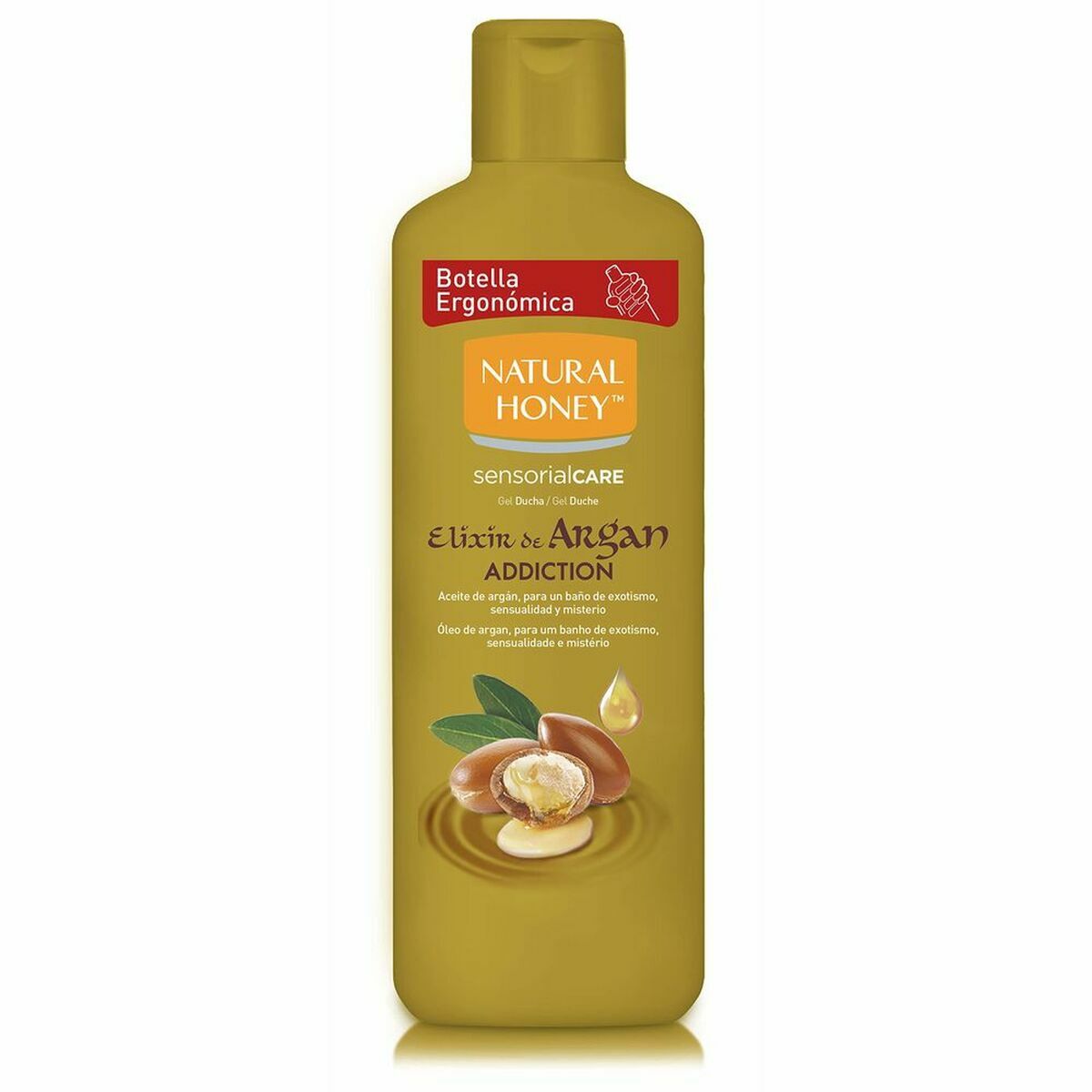 Duschgel med arganolja Natural Honey Elixir De Argan 600 ml