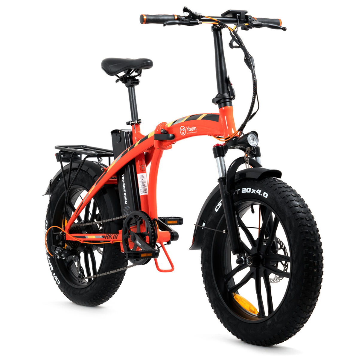 Elcykel Youin You-Ride Dubai 20" 250W 10000 MAH 250 W 10000 mAh 20" Orange