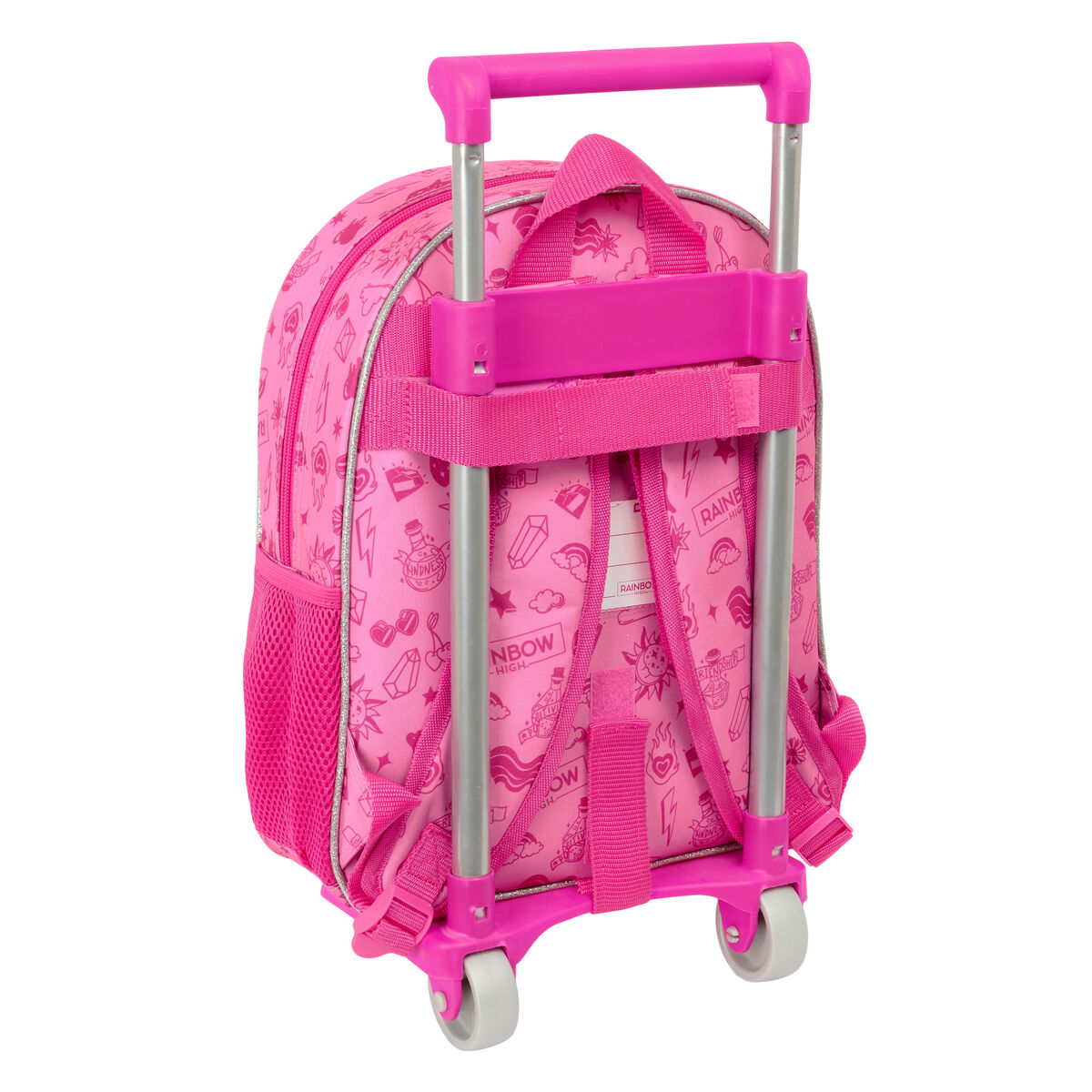 Skolväska med hjul Rainbow High Shine Multicolour 28 x 34 x 10 cm - 2