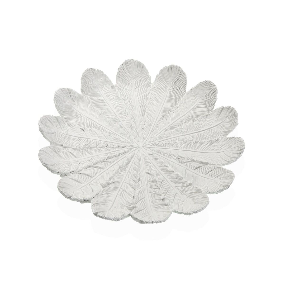 Bordsdekoration Versa Vit Harts 2,3 X 24,2 X 30 CM Blomster