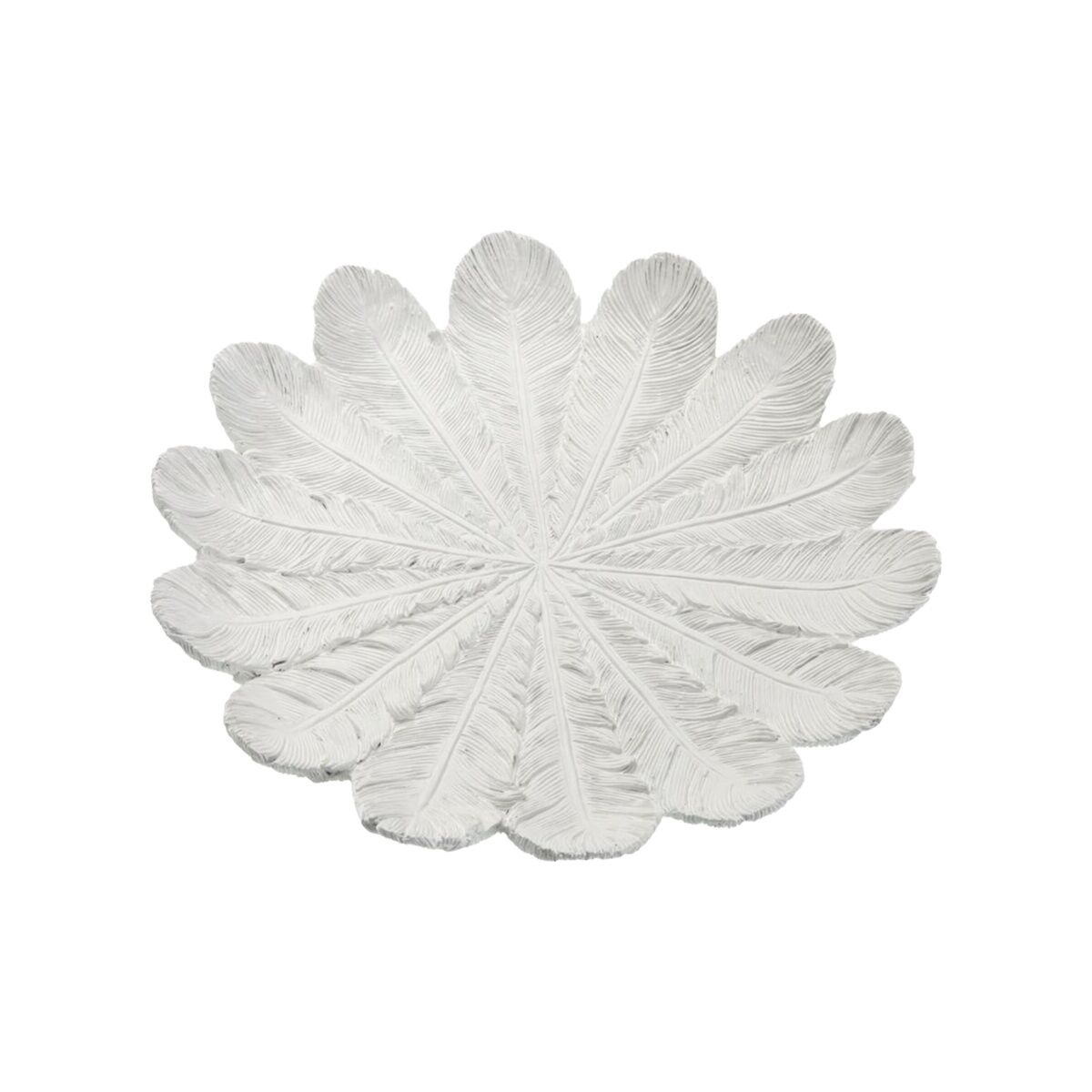 Bordsdekoration Versa Vit Harts 2,3 X 24,2 X 30 CM Blomster - 2