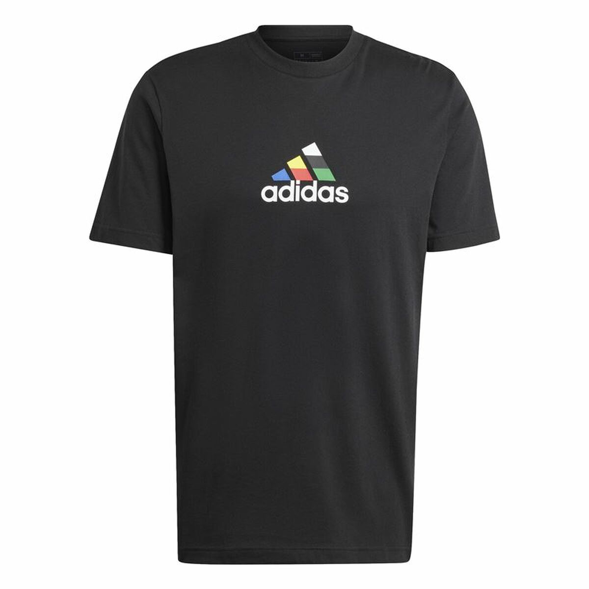 T-shirt med kortärm Herr Adidas House Of Tiro Nations Graphic Svart