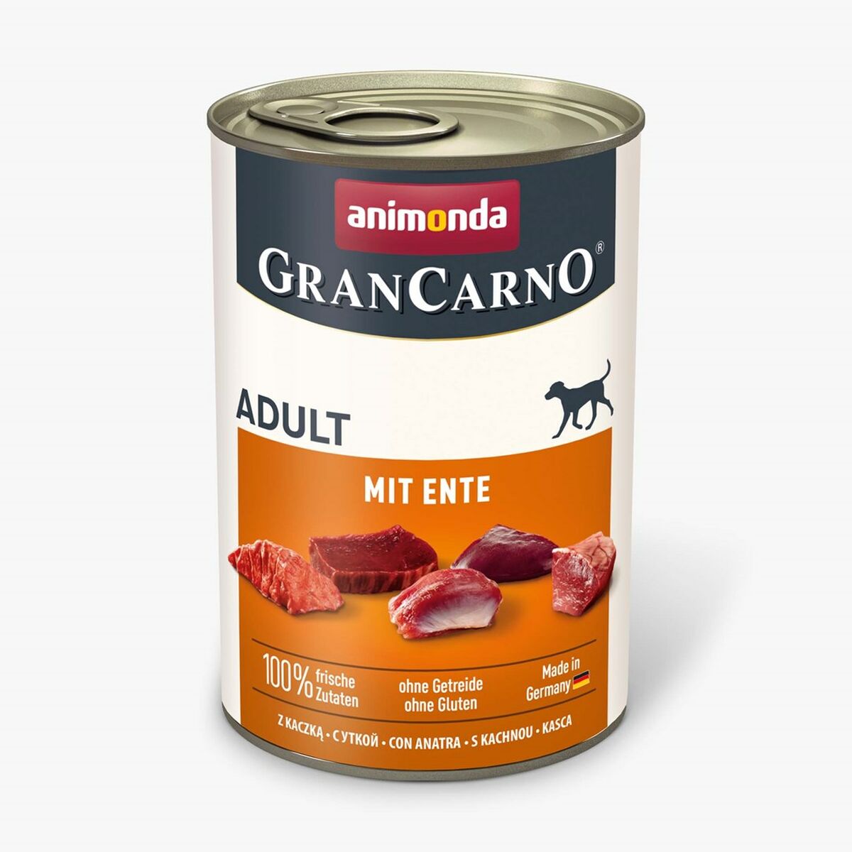 Våt mat Animonda  GranCarno Adult Anka Gris 400 g - 2