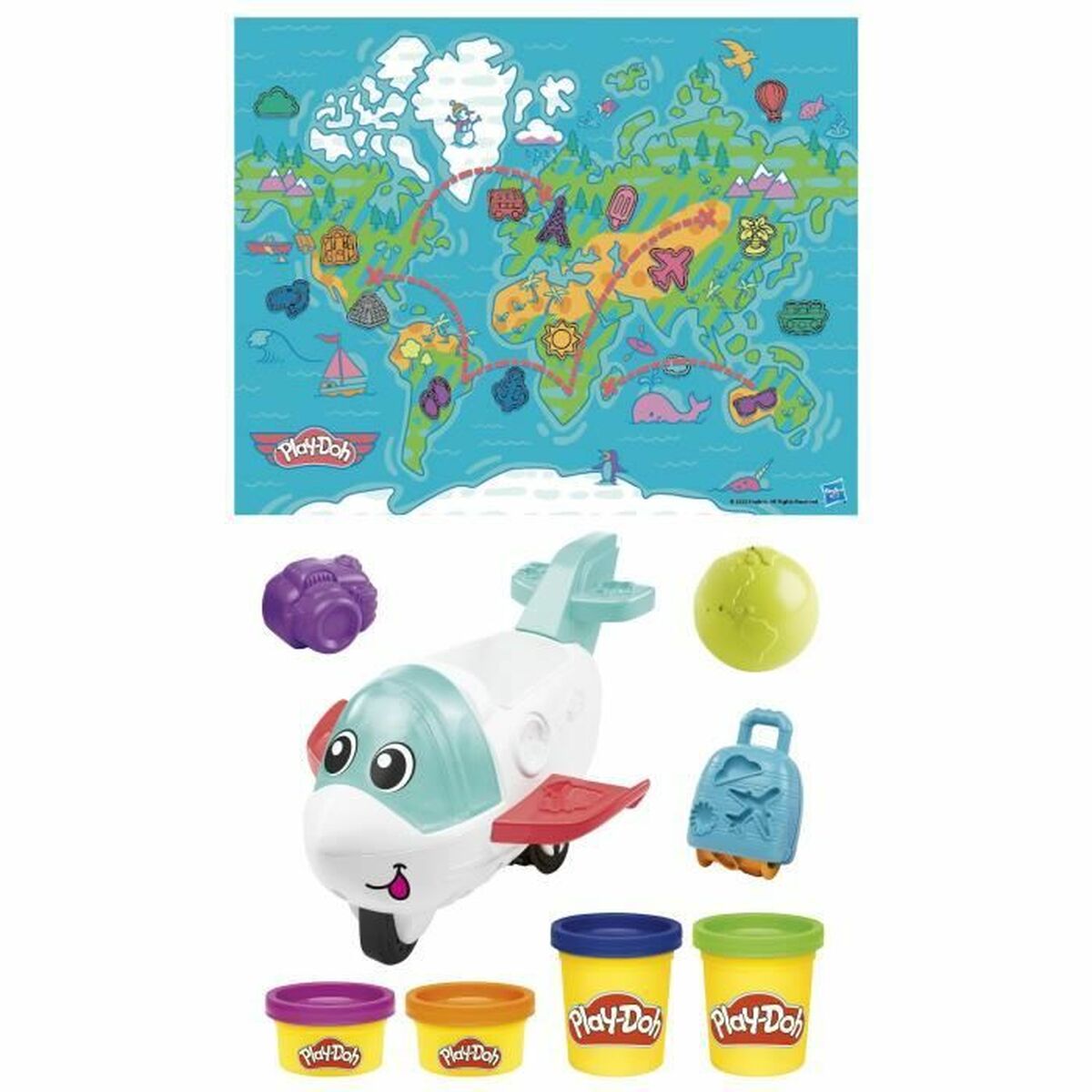 Modellera Spel Play-Doh Airplane Explorer Starter Playset - 3