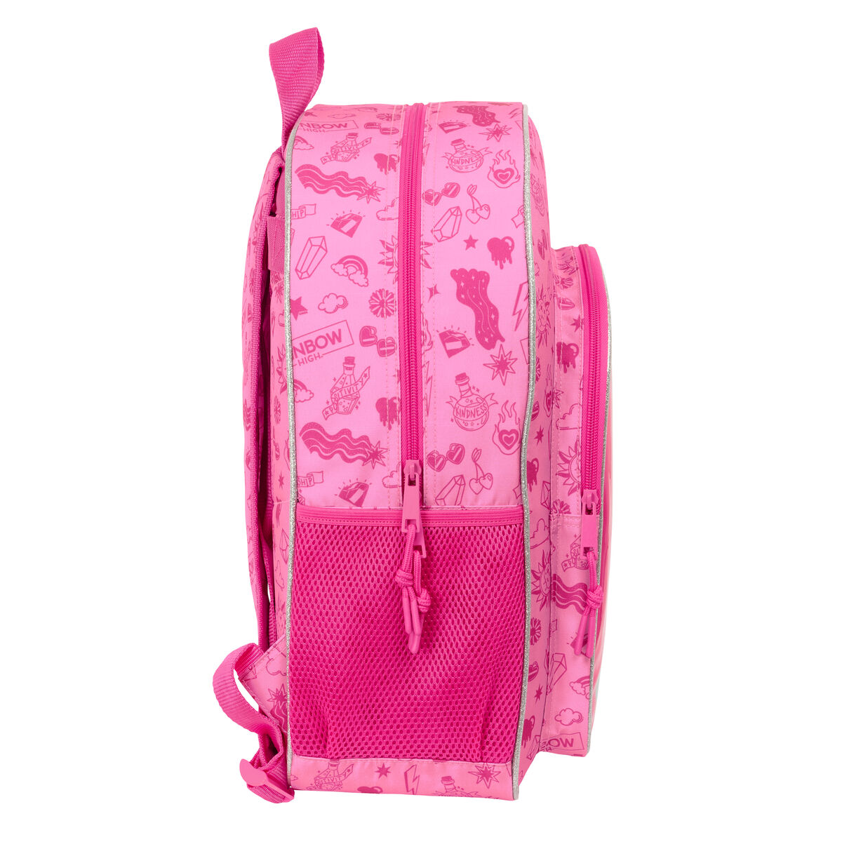 Skolryggsäck Rainbow High Shine Multicolour 33 x 42 x 14 cm - 2