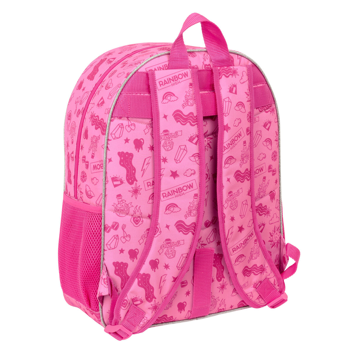 Skolryggsäck Rainbow High Shine Multicolour 33 x 42 x 14 cm - 3