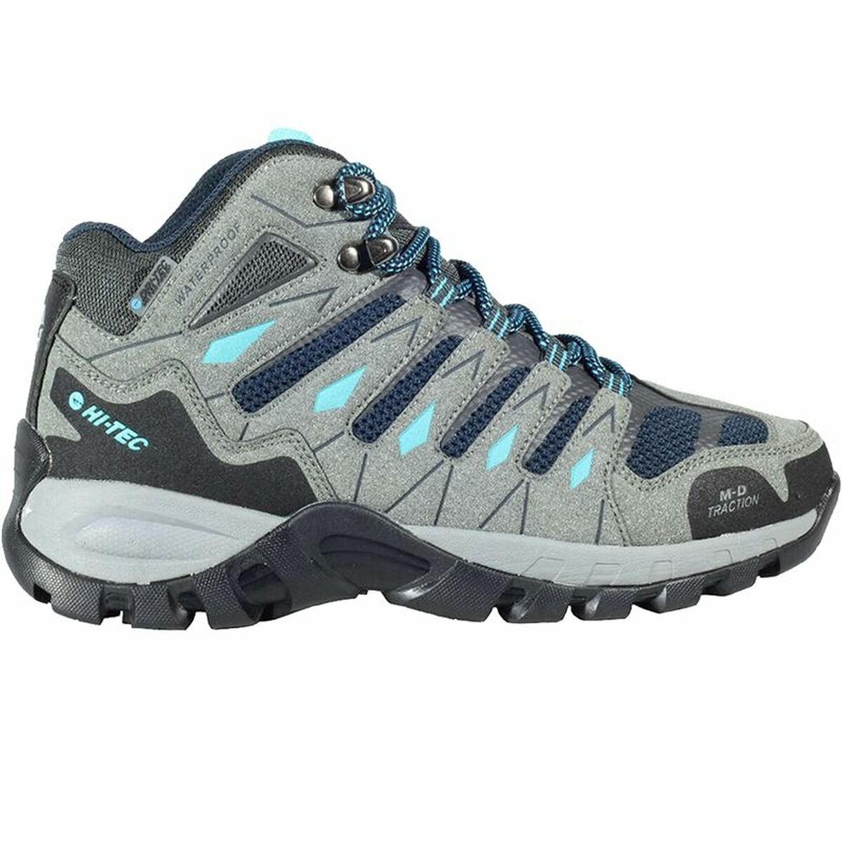 Vandring stövlar Hi-Tec Corzo Mid Waterproof Cool Mörkgrå