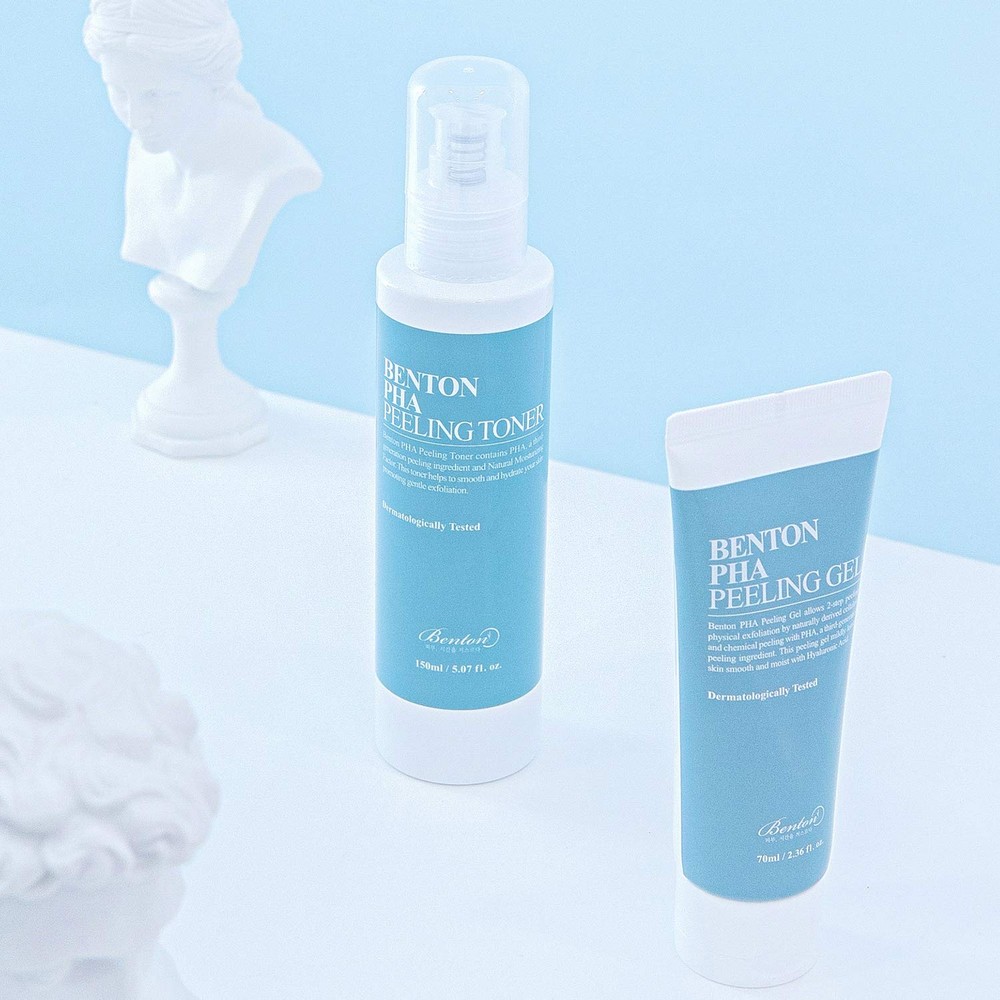 Exfolierande ansiktsvatten Benton BEPHTO 150 ml - 2