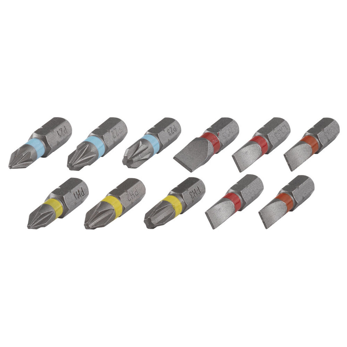 Bitssats Wolfcraft 2445000 Skruvmejsel PZ Phillips - 4