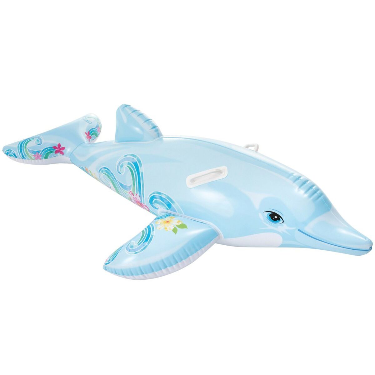 Upplåsbar bassängmadrass Intex Delfin 175 x 38 x 66 cm (6 antal) - 19